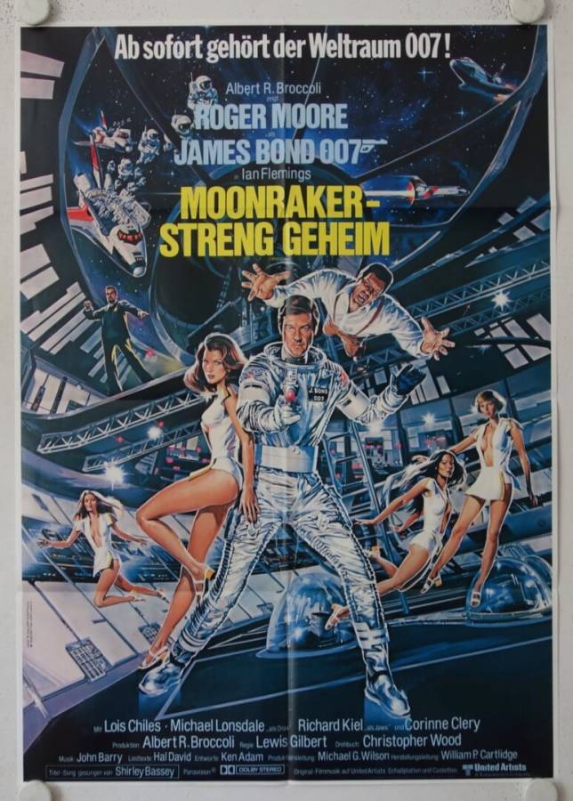 James Bond 007 - Moonraker originales deutsches Filmplakat