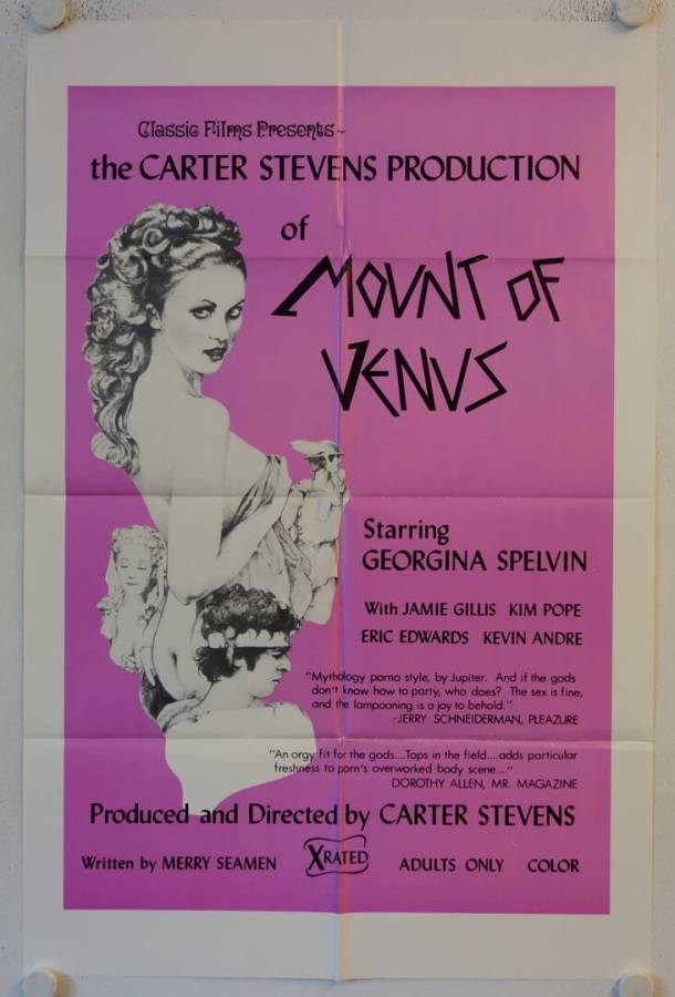 Mount of Venus original release US Onesheet movie poster