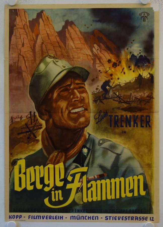 Mountains on Fire re-release german movie poster