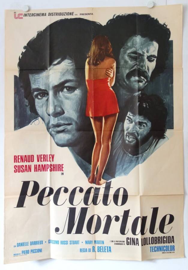 No encontré rosas para mi madre - The Lonely Woman original release italian movie poster