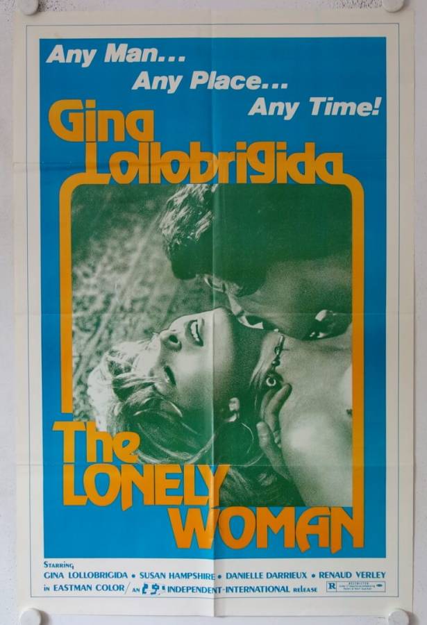 No encontré rosas para mi madre - The Lonely Woman original release US Onesheet movie poster