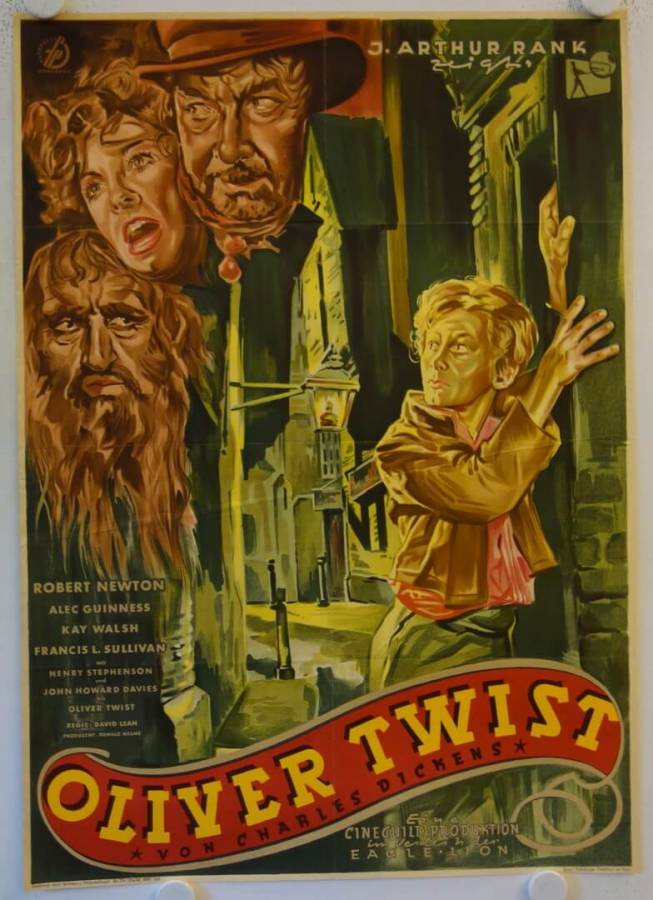 Oliver Twist original release german movie poster