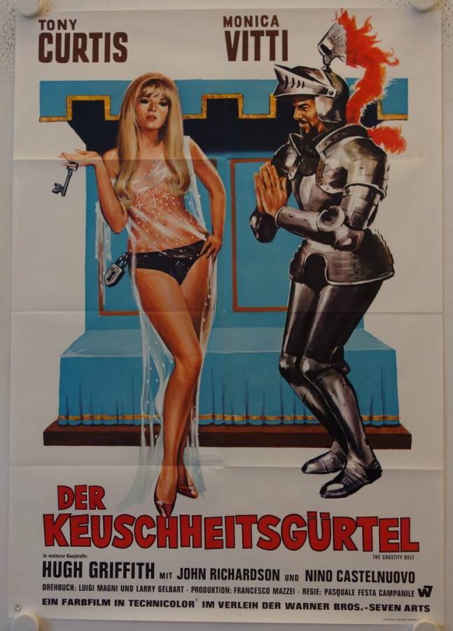 On My Way to the Crusades, I Met a Girl Who... original release german movie poster