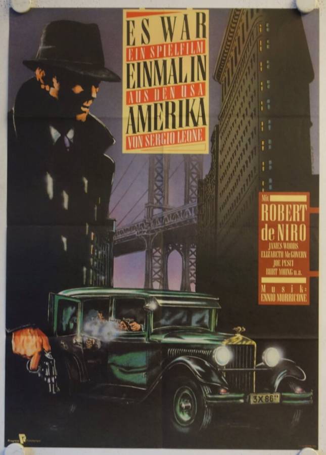 Once upon a Time in America original release east-german movie poster