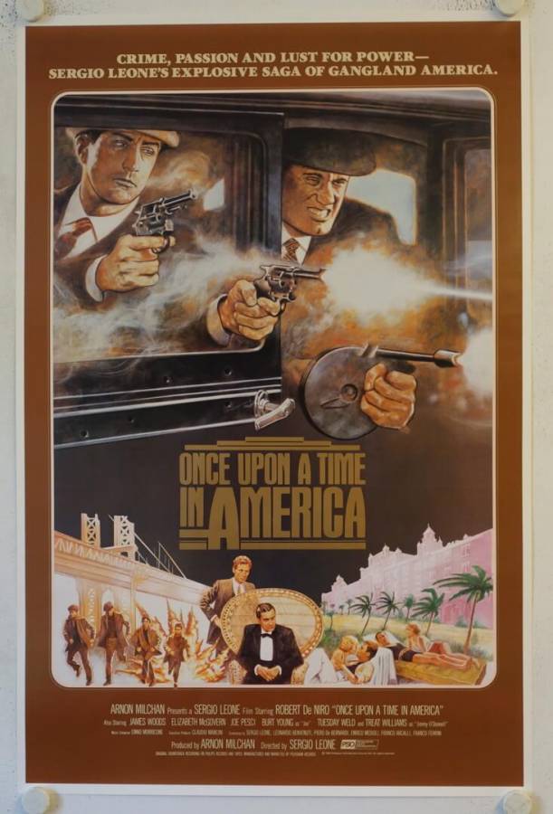 Once upon a Time in America original release US Onesheet movie poster