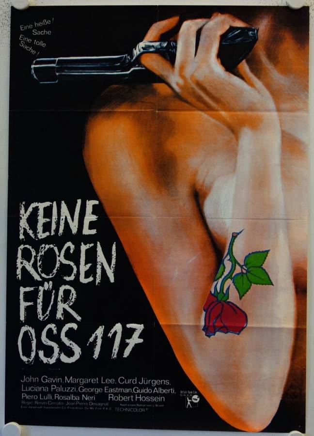 Keine Rosen für OSS 117 originales deutsches Filmplakat