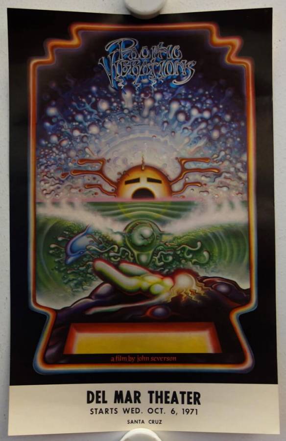 Pacific Vibrations original US premiere movie poster