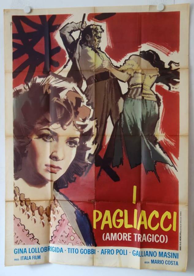 Bajazzo originales Filmplakat aus Italien (R70s)