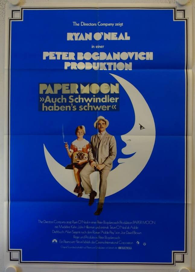 Paper Moon originales deutsches Filmplakat