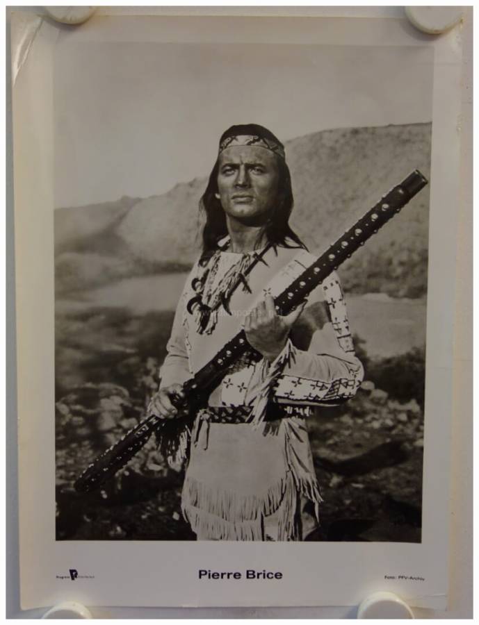 Pierre Brice - Winnetou original Progress Film Publicity Portrait