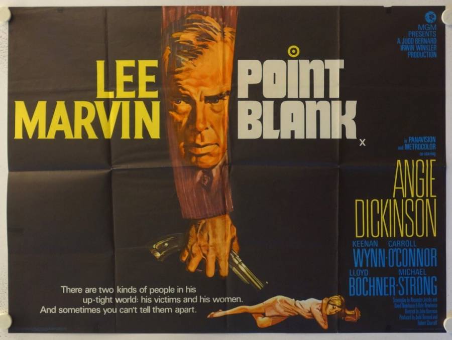 Point Blank originales British Quad Filmplakat