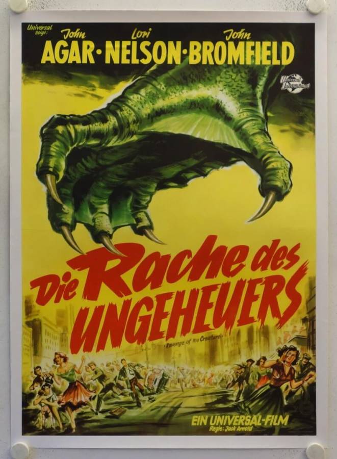 Die Rache des Ungeheuers originales deutsches Filmplakat