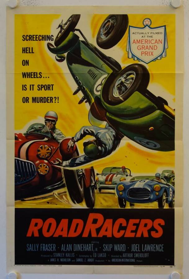 Road Racers original release US Onesheet movie poster