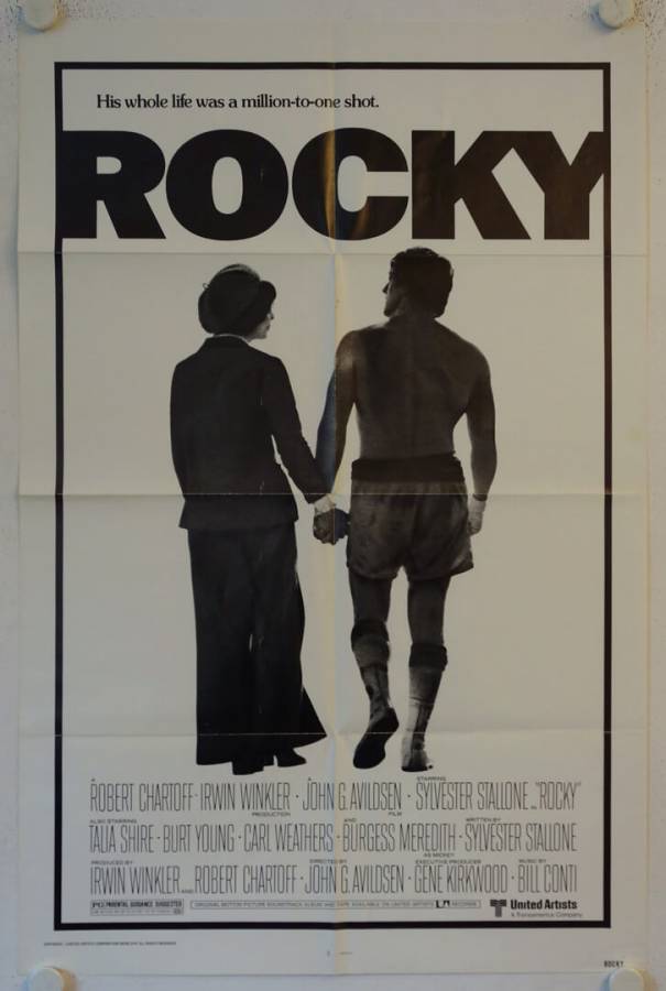 Rocky original release US Onesheet movie poster