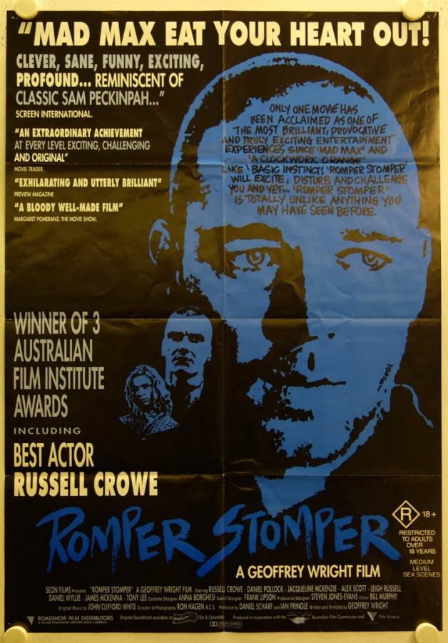 Romper Stomper originales australisches Onesheet Filmplakat