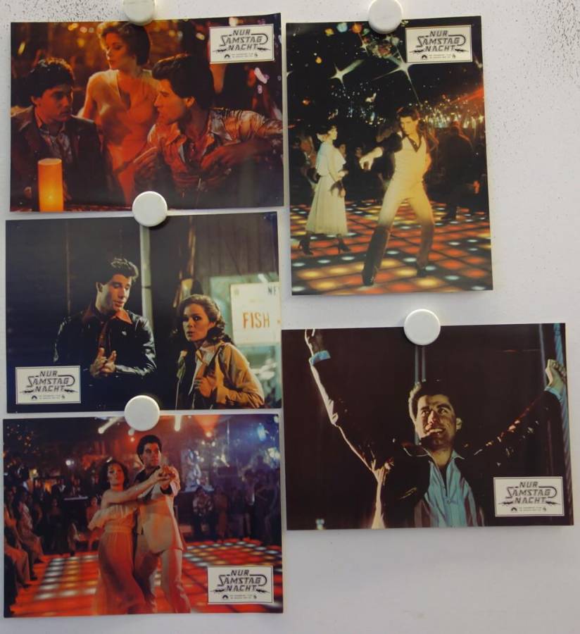 Saturday Night Fever original release german lobby cards