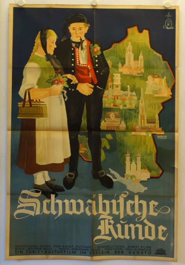 Schwäbische Kunde originales deutsches Filmplakat