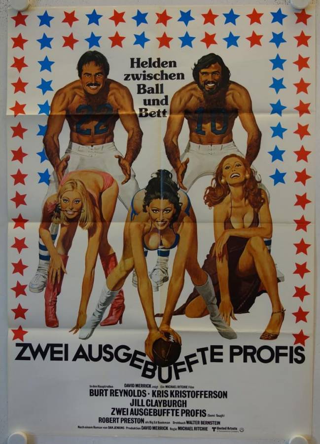 Semi-Tough original release german movie poster