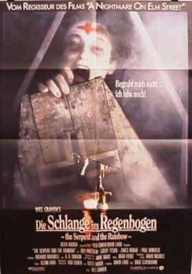 Die Schlange im Regenbogen originales deutsches Filmplakat