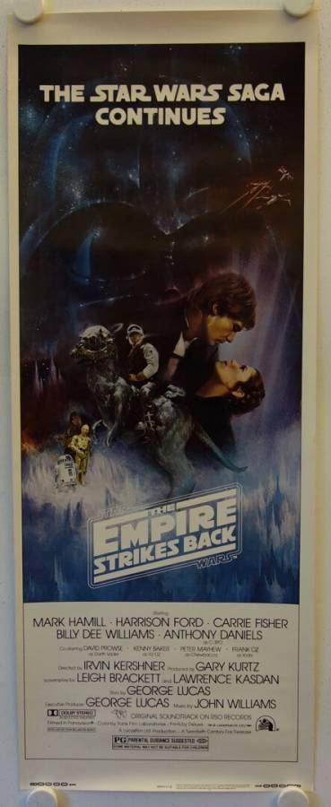 Star Wars - The Empire Strikes Back original release US Insert movie poster