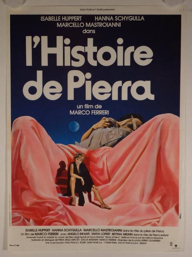 Storia de Piera - The Story of Piera original release small french movie poster