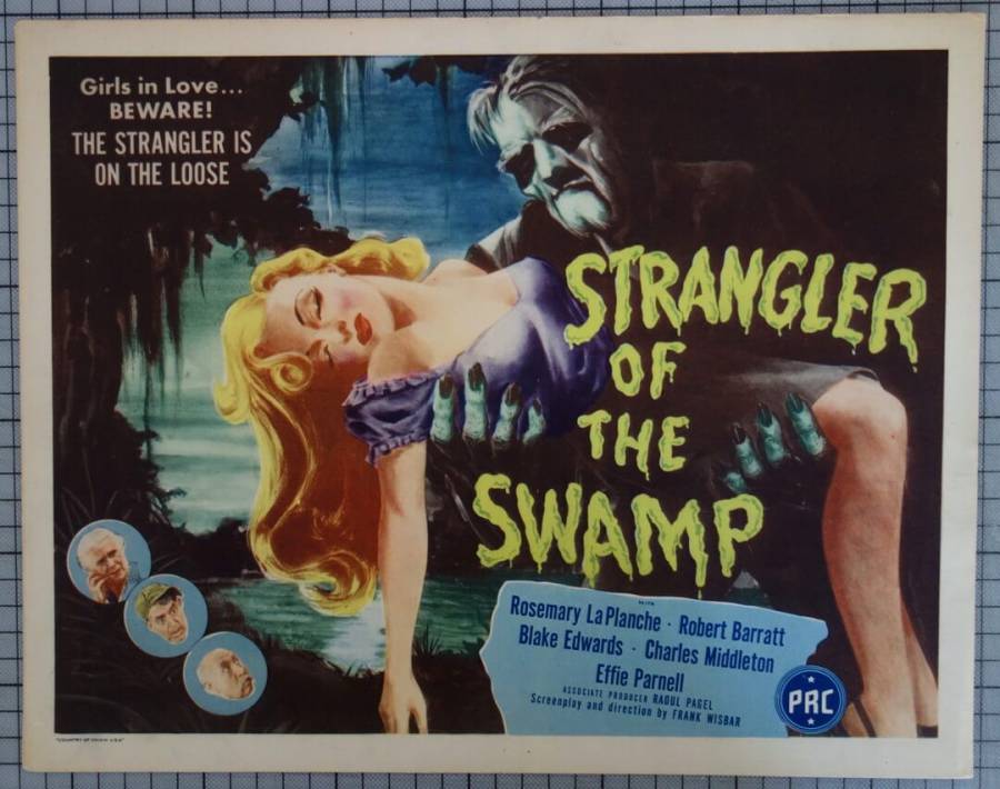 Strangler of the Swamp original release US Title Lobby Card