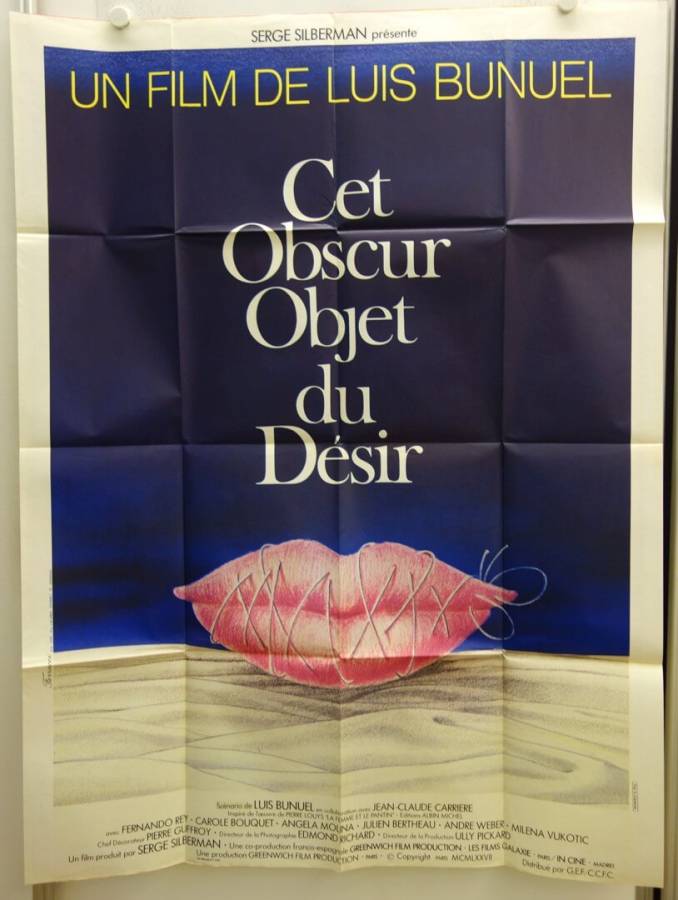 That obscure object of Desire original release large french movie poster
