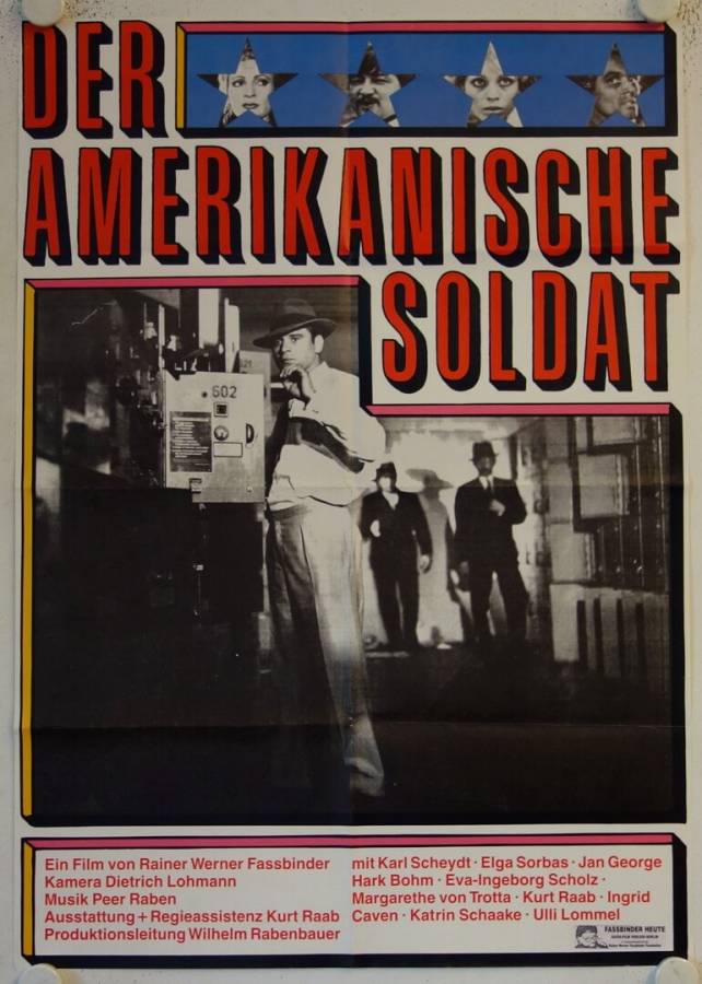 The American Soldier re-release german poster