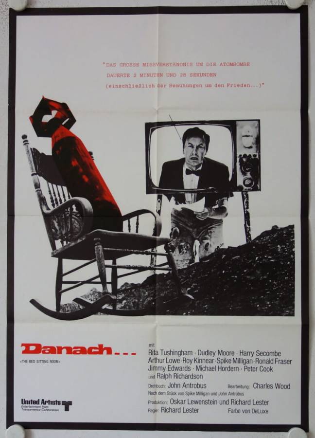 The Bed Sitting Room original release german movie poster