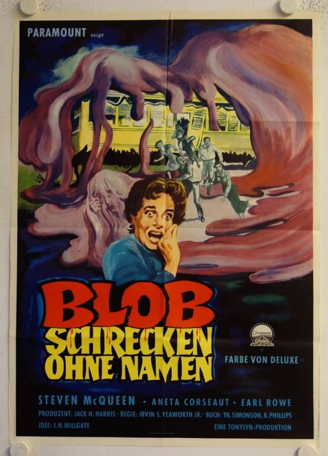 The Blob original release german movie poster