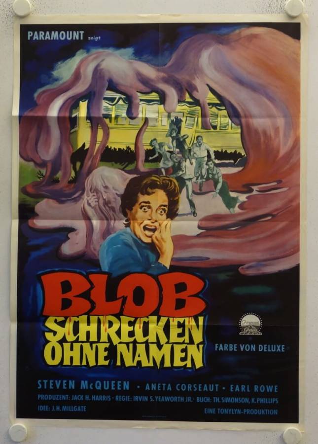 The Blob original release german movie poster