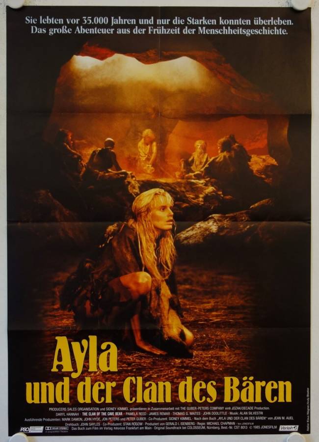 Ayla und der Clan des Bären originales deutsches Filmplakat