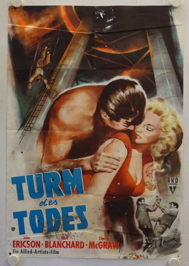 The Cruel Tower original release german movie poster