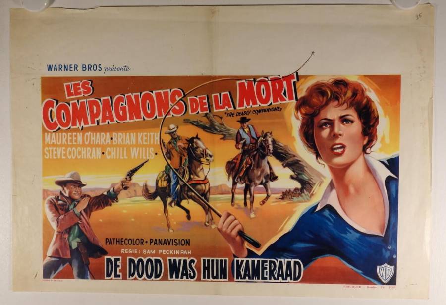 The Deadly Companions original release belgian movie poster