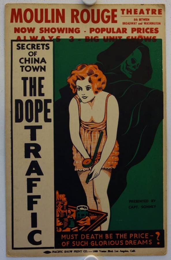 The Dope Traffic (Narcotic) original release US Window Card movie poster