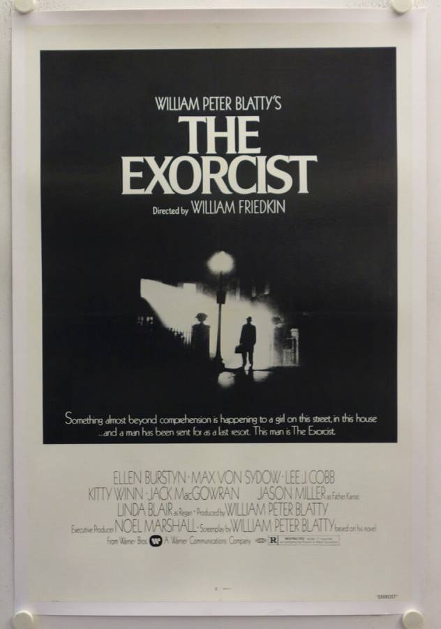 The Exorcist original release US Onesheet movie poster