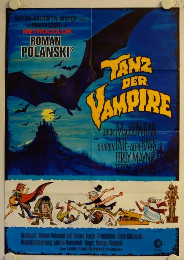 The fearless Vampire Killers original release german movie poster