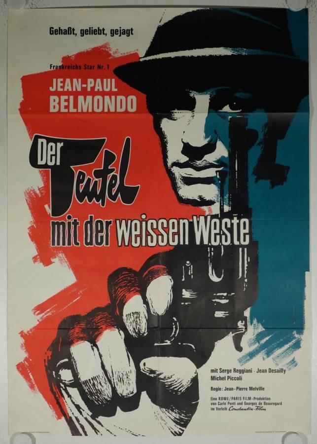 Der Teufel mit der weissen Weste originales deutsches Filmplakat