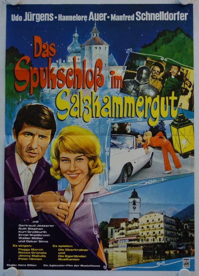 The Haunting Castle in Salzkammergut original release german movie poster