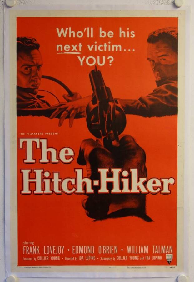 The Hitch-Hiker originales US Onesheet Filmplakat