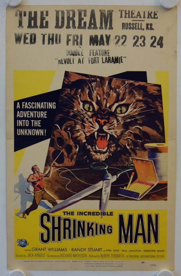 The Incredible Shrinking Man original release US movie poster