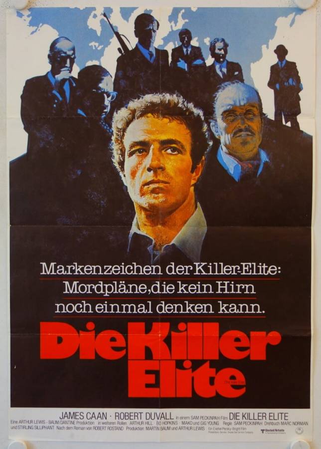 The Killer Elite original release german movie poster