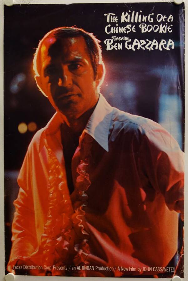 The Killing of a Chinese Bookie original release US Onesheet movie poster