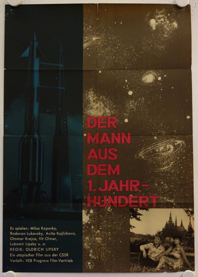 The Man from the First Century original release east-german movie poster