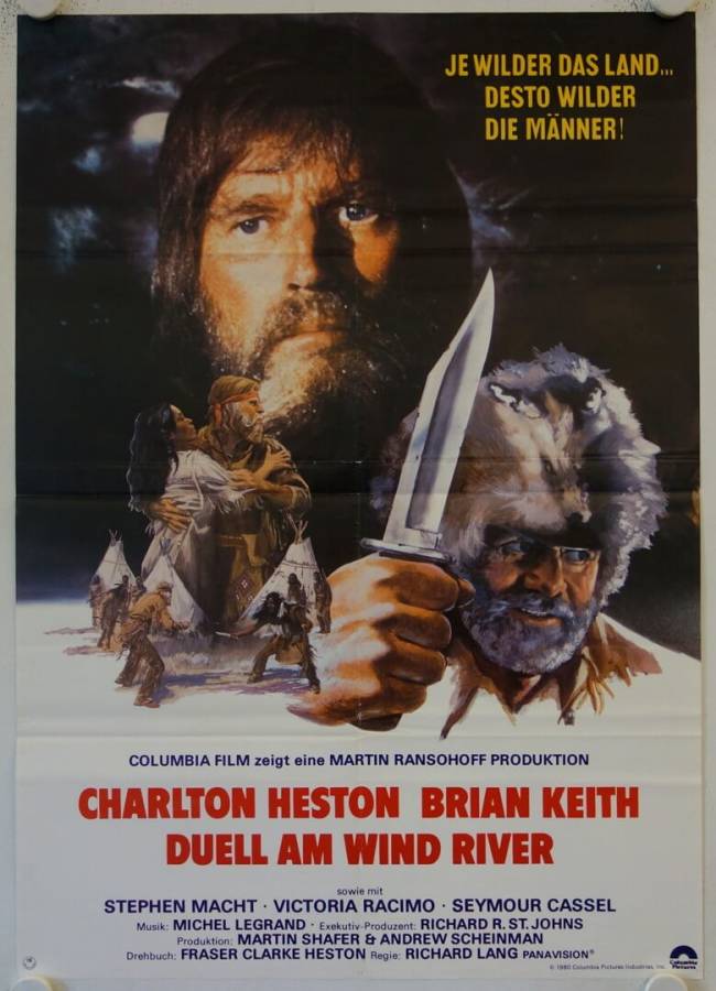 The Mountain Men original release german movie poster