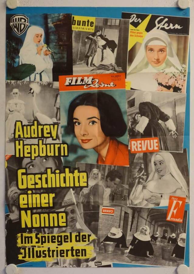 The Nun's Story original release german movie poster