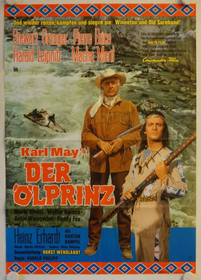 Karl May The Oil Prince original release german movie poster