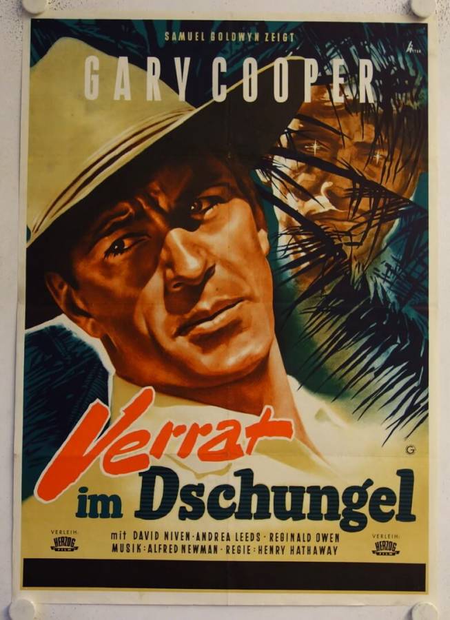 Verrat im Dschungel originales deutsches Filmplakat