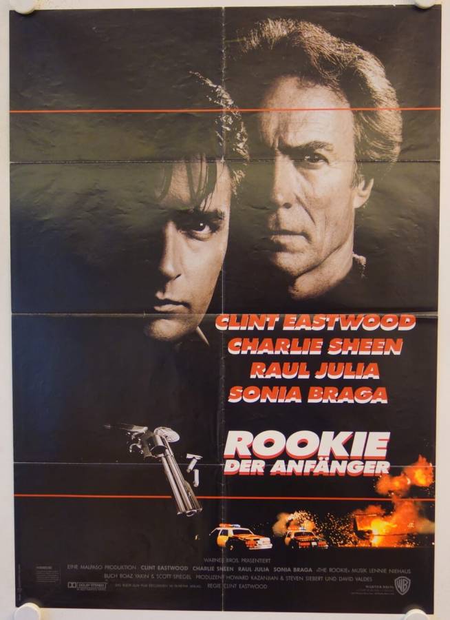 Rookie - Der Anfänger originales deutsches Filmplakat