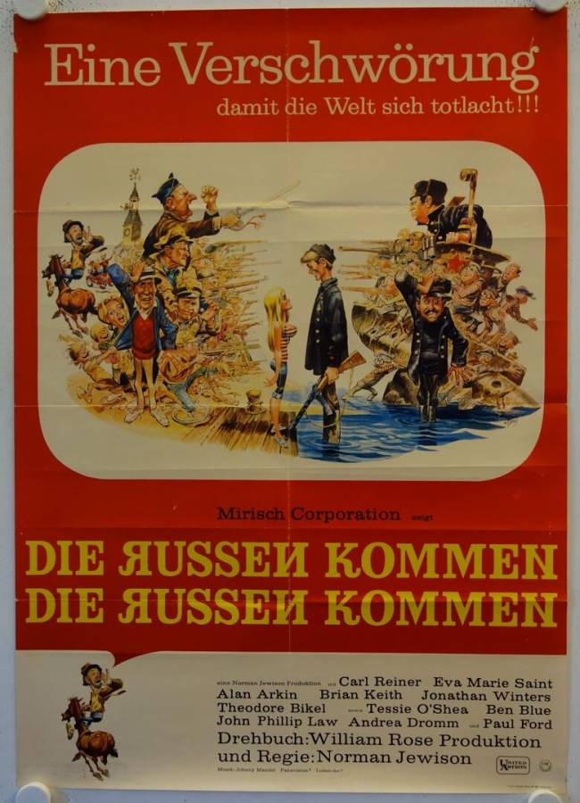 Die Russen kommen! Die Russen kommen! originales deutsches Filmplakat